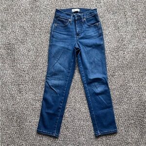Madewell Mid-Rise Stovepipe Women’s Jeans Size 24